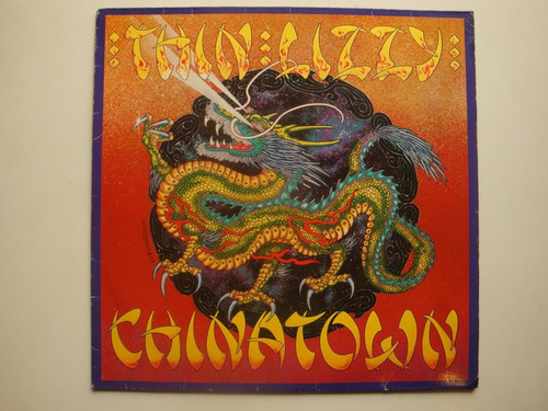 Thin Lizzy Chinatown Lp Vinilo Alema 83 Hh