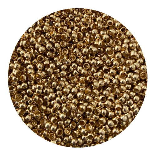 Grapa O Remache 3mm En Chapa De Oro , 10 Gramos