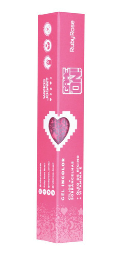 Imagem 4 de 4 de Gel Incolor Sobrancelhas E Cílios Ruby Rose - Game On