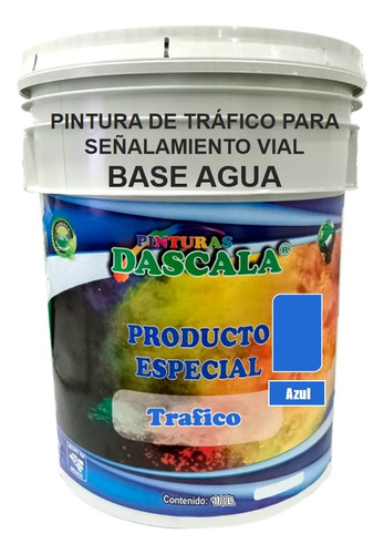 Pintura De Trafico Para Señalamiento Vial Base Agua