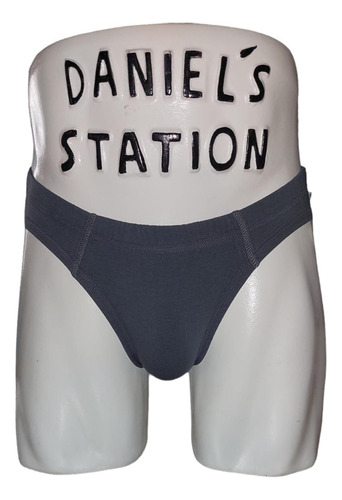 Daniel Station Mod. 360 Bikini Liso Algodon Caballero 6 Pzs.