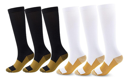 Waa 6pares Calcetines Elásticos De Verano Varicosas For
