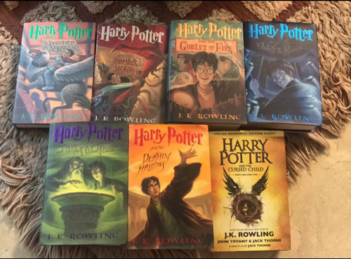 Saga Harry Potter Colección 7 Libros Físicos Tapa Dura