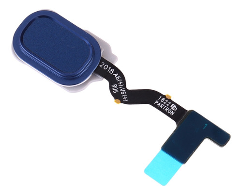 Cable Flexible Azul Con Sensor De Huellas Dactilares Para Ga