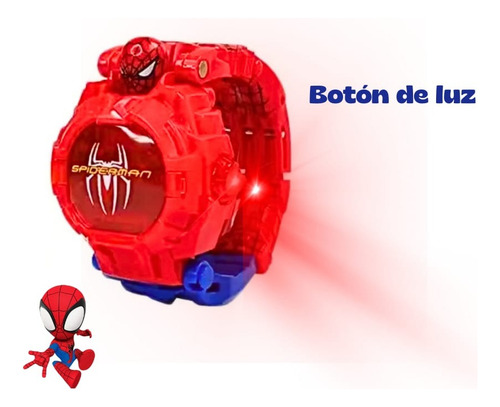 Reloj Infantil Digital Interactivo Y/o Armable Para Niño Spider Man