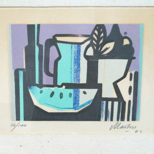 Vicente Martin Pintura Cuadro Serigrafia Grabado (Usado)