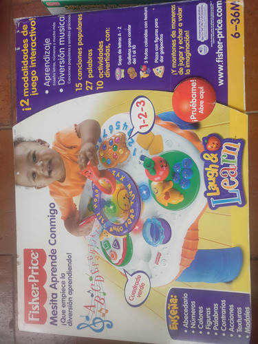 Mesita Aprende Conmigo Fisher Price