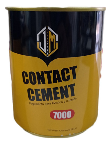 Cemento De Contacto Jm 7000  1/4 Galon