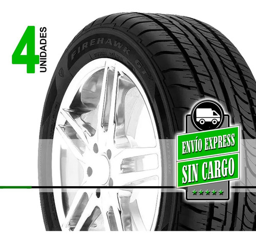 Imagen 3 de 8 de 4u 185/55 R15 82v Firehawk Gtv Firestone Cuotas + Envio 0$