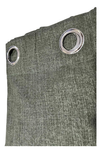 1 Juego De Cortinas Largas Blackout 2 Paneles De 2.3m X 1.4m