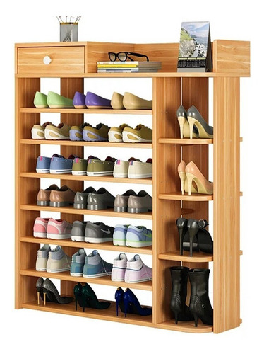 Zapatera Moderna, Mueble De Melamina, Organizador P/ Zapatos