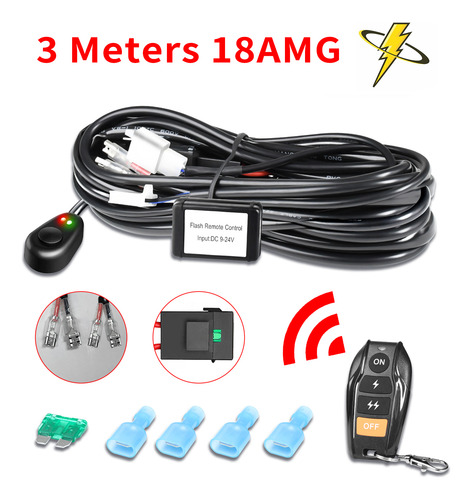 Arnés De Cableado, Barra De Luces, 18 Awg (metros), Led. Arn
