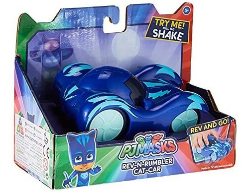 Solo Juega Pj Mask Rev N Rumblers Cat Car Vehicle.