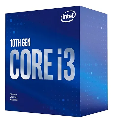 Processador Intel Core i3-10105F 4 núcleos 3.7GHz de Frequência