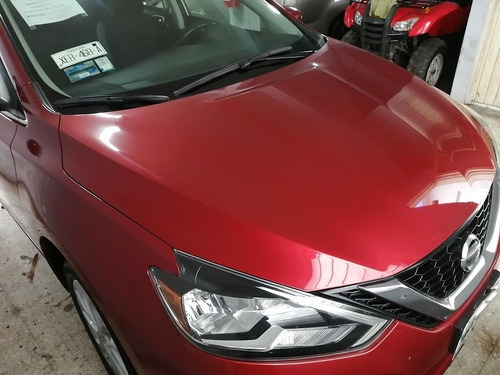 Nissan Sentra Advance 2017 Rojo