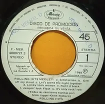 Comprar O Rolling Hits Rolling Hits Medley 1981 Peru Ricewithduck