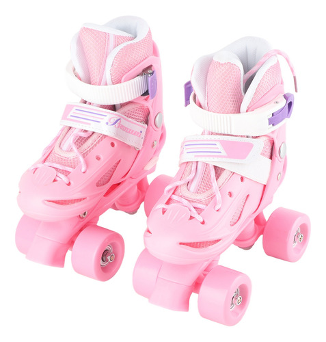 Patines De Ruedas Rosas Para Niñas, 2 En 1, Para Niños, Adul