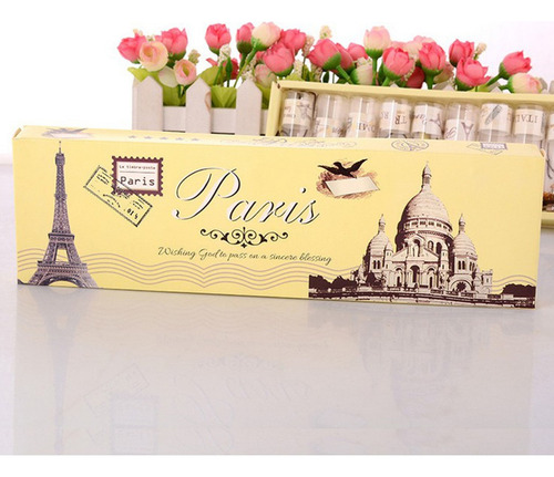 12pcs / Pack Pequeños Frascos De Botellas De Vidrio Vintage
