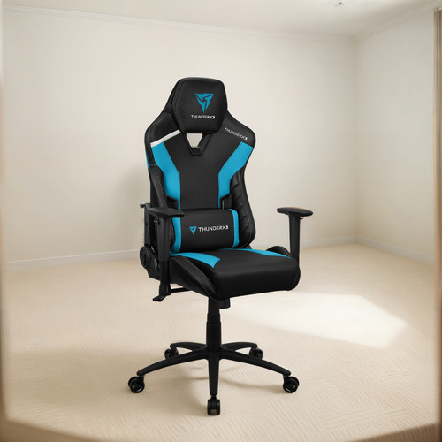 Silla Gamer Aerocool Thunderx3 Tc3 Azure Azul Mexx 9