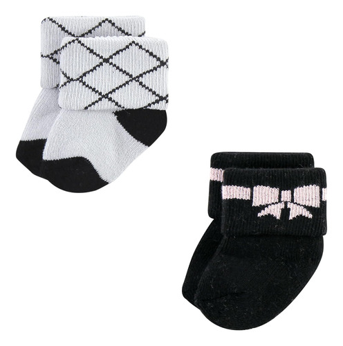 Hudson Baby Calcetines De Rizo Y Algodón Para Niñas De 6 ...