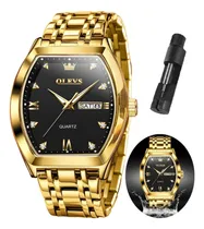 Comprar Olevs Relojes Para Hombre Relojes De Lujo Cuadrados Tonneau 
