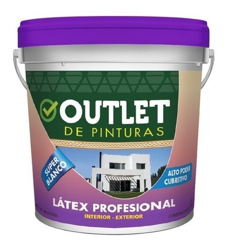 Látex Pintura Profesional Premium Int Ext 4 Litros