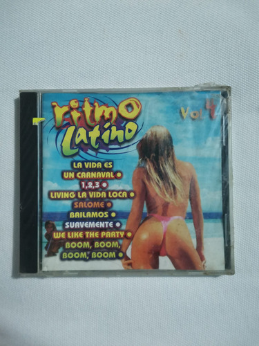 Ritmo Latino Vol.4 Cd Original Nuevo Y Sellado 