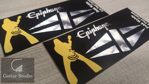 Decal Waterslide Epiphone Les Paul Custom Zakk Wylde