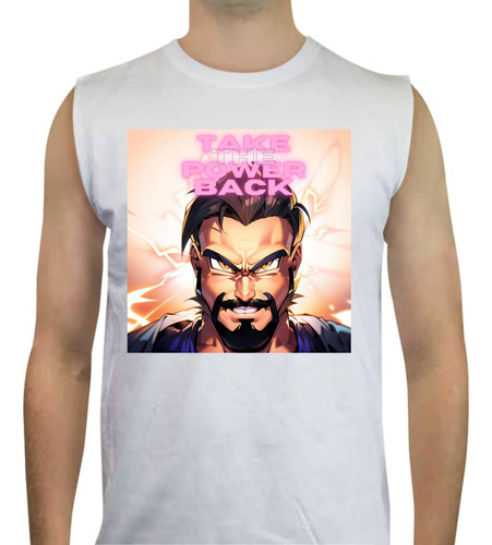 Playera Sin Mangas- Take The Power Back - Fuerza