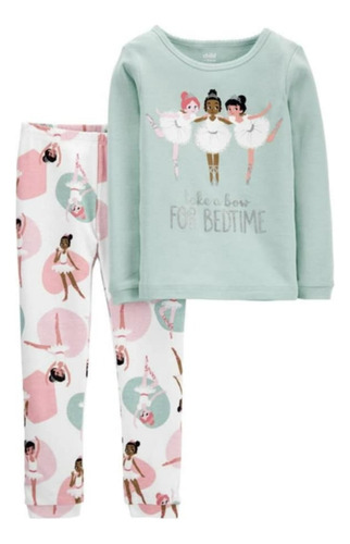 Pijama Carter's Child Of Mine Niña Estampado Bailarinas