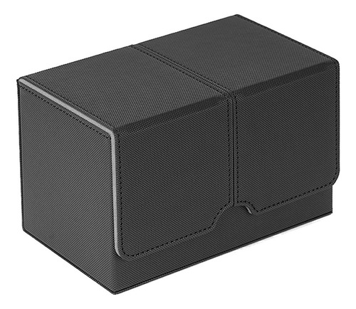 Card Deck Box Protectores De Tarjetas De Juego Negro Y Gris