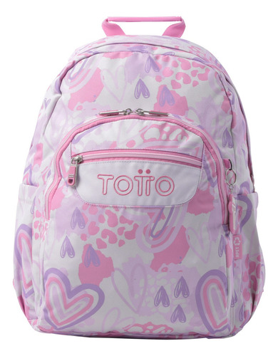 Mochila Totto Acuarela 24160-6hf Rosa