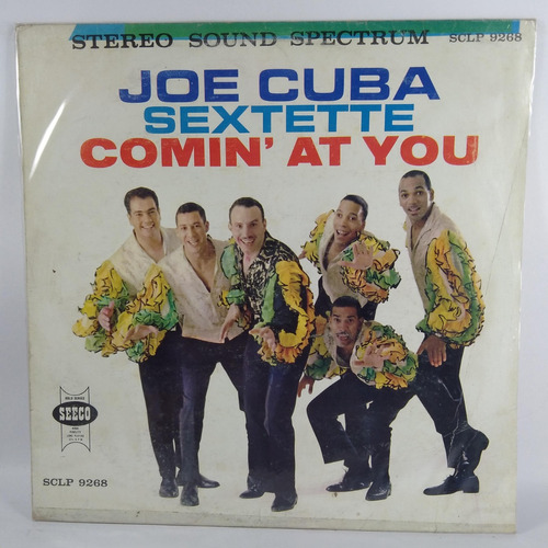 Lp The Joe Cuba Sextet - Comin' At You  Edic Venezuela 
