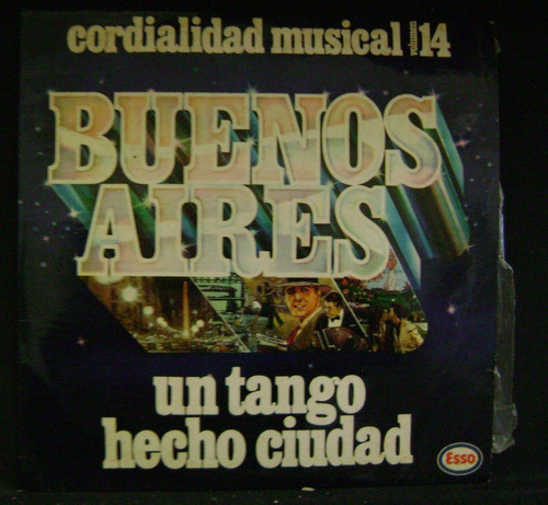Cordialidad Musical 14-buenos Aires Tango-lp Vinilo 