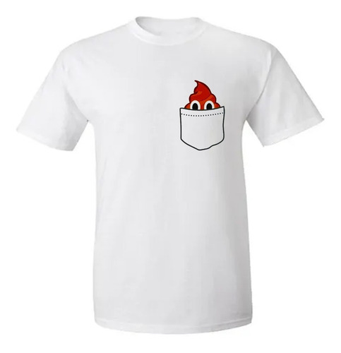 Remera Popo Meme Icon Bolsillo Exclusivo Adultos Y Niños 