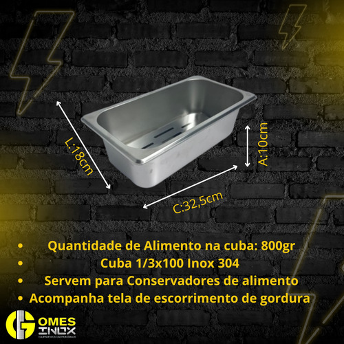 Aquecedor De Batata, Polenta, Salgados Com Duas Lâmpadas