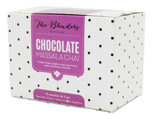 Heredia - The Blenders Chocolate Massala Chai X15 Sobres