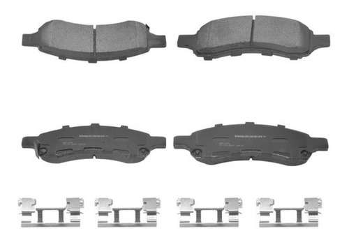 Kit De Balatas Semimetalicas Del Wagner 9-7x 6.0l 08 Al 09