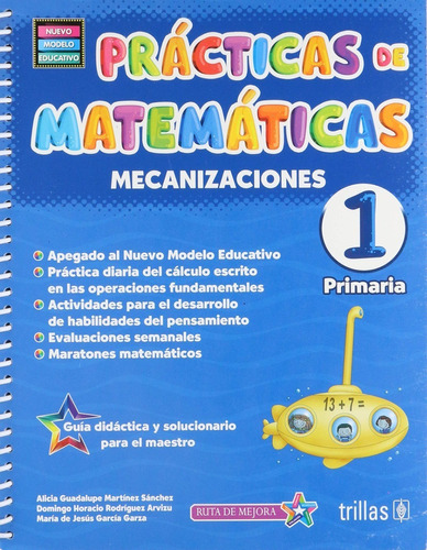 Prácticas De Matemáticas 1 Primaria Mecanizaciones Trillas