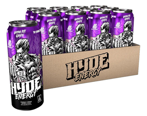 Bebida Energetica Mr Hyde Energy Carbonated Rtd 12 Pack Zero