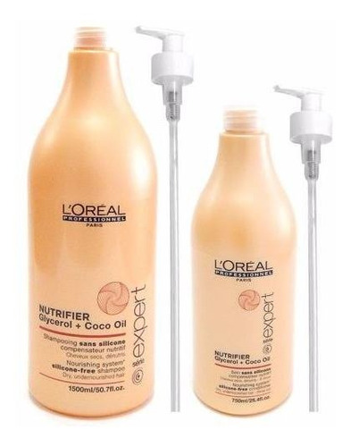 Loreal Nutrifier Kit Nutricion Secos Shampoo + Enjuague