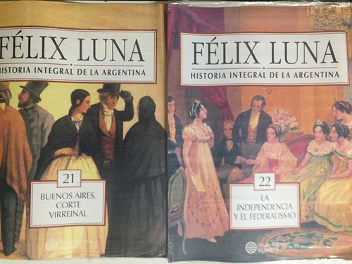 Historia Argentina Félix Luna Carpeta+11 Fascículos Sellados