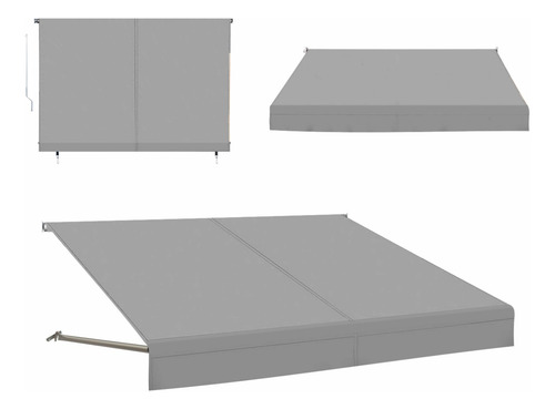 Toldo Completo Com Braços Toldos Ellite 3,50 X 2,00 + Br 1,5