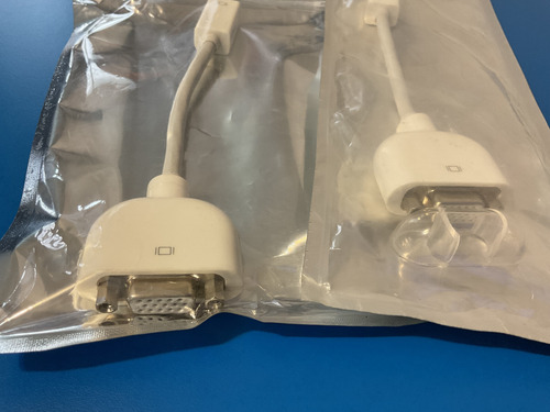 Cable Kit 2 Pzas Mini Dvi A Vga Para Sistema Mac