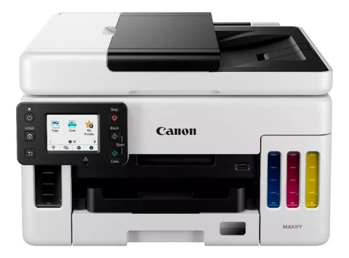 Impressora a cor multifuncional Canon Maxify GX6010 com wifi cinza e preta 100V/240V 4470C004AA
