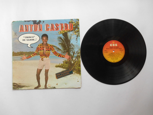 Lp Vinilo Antun Castro Y Su Grupo Darién Tronco De Sabor1982