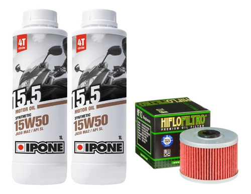 Kit Service Honda Tornado 250 Aceite Ipone + Filtro Hf - Gm!