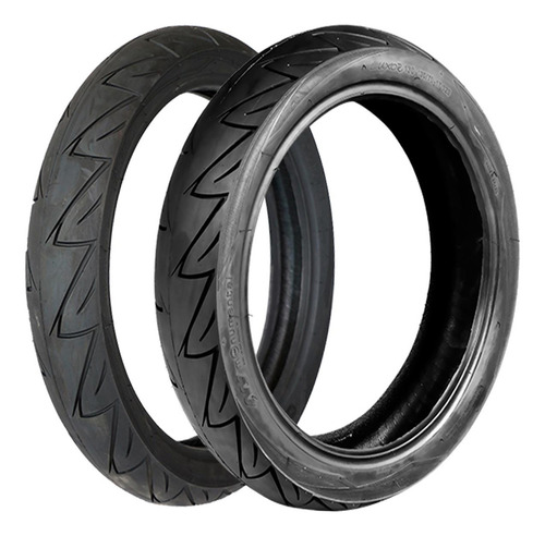 Pneu 110/70-17 +130/70-17 Monumental Fazer 250