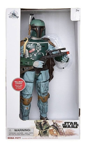 Figura De Acción Star Wars: Boba Fett Talking - Disney