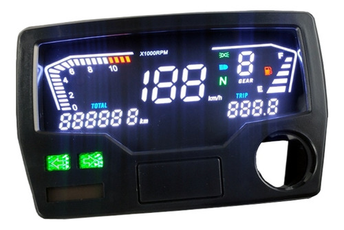 Panel De Velocímetro Digital Para Italika St70 St90 12v